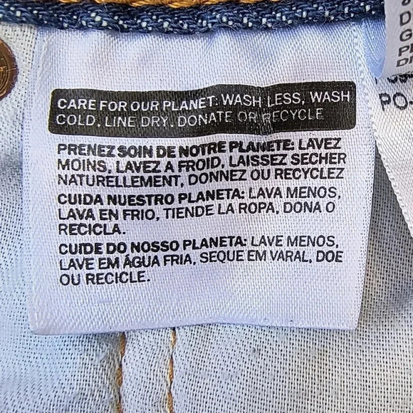 Levi's Men's Classic Straight 501 Button Fly Dark Wash Denim Jeans, Size 36X32 - Picture 6 of 10